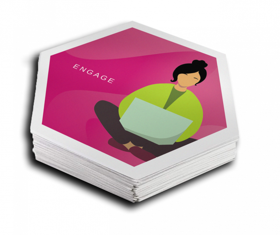 Social Balance Card Deck - Engage